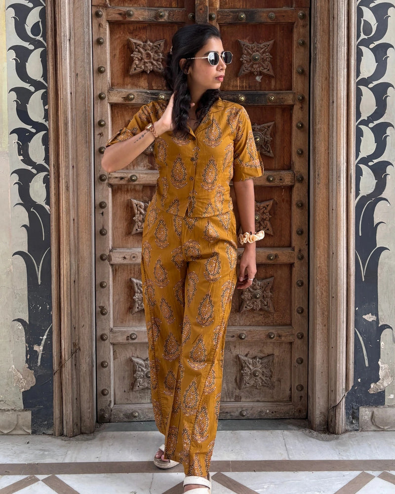 Amber Paisley Co-Ord Set