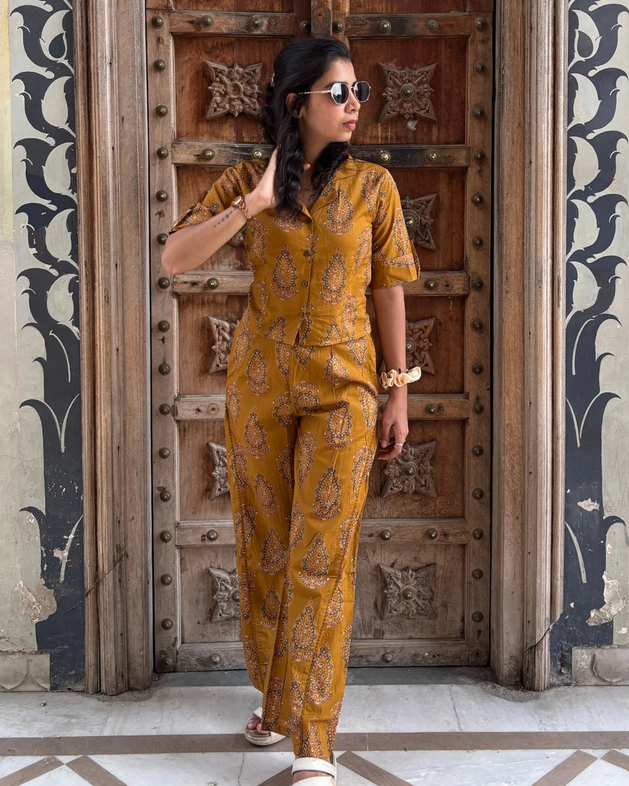 Amber Paisley Co-Ord Set