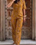Amber Paisley Co-Ord Set