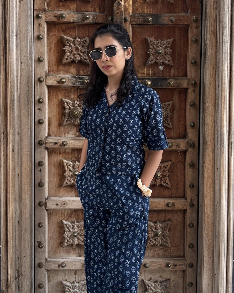 Moonlit Indigo Co-Ord Set