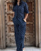 Moonlit Indigo Co-Ord Set