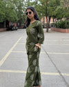 Olive Aura Co-Ord Set