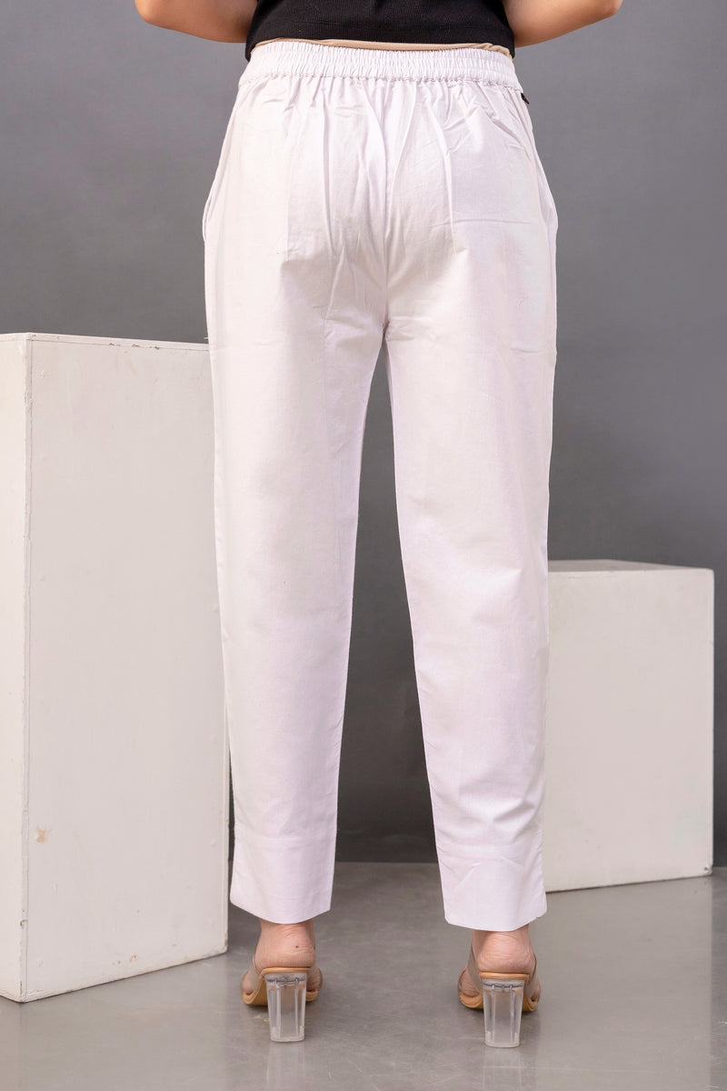 Pure White Everyday Ease Pants