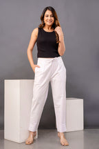Pure White Everyday Ease Pants