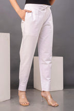Pure White Everyday Ease Pants